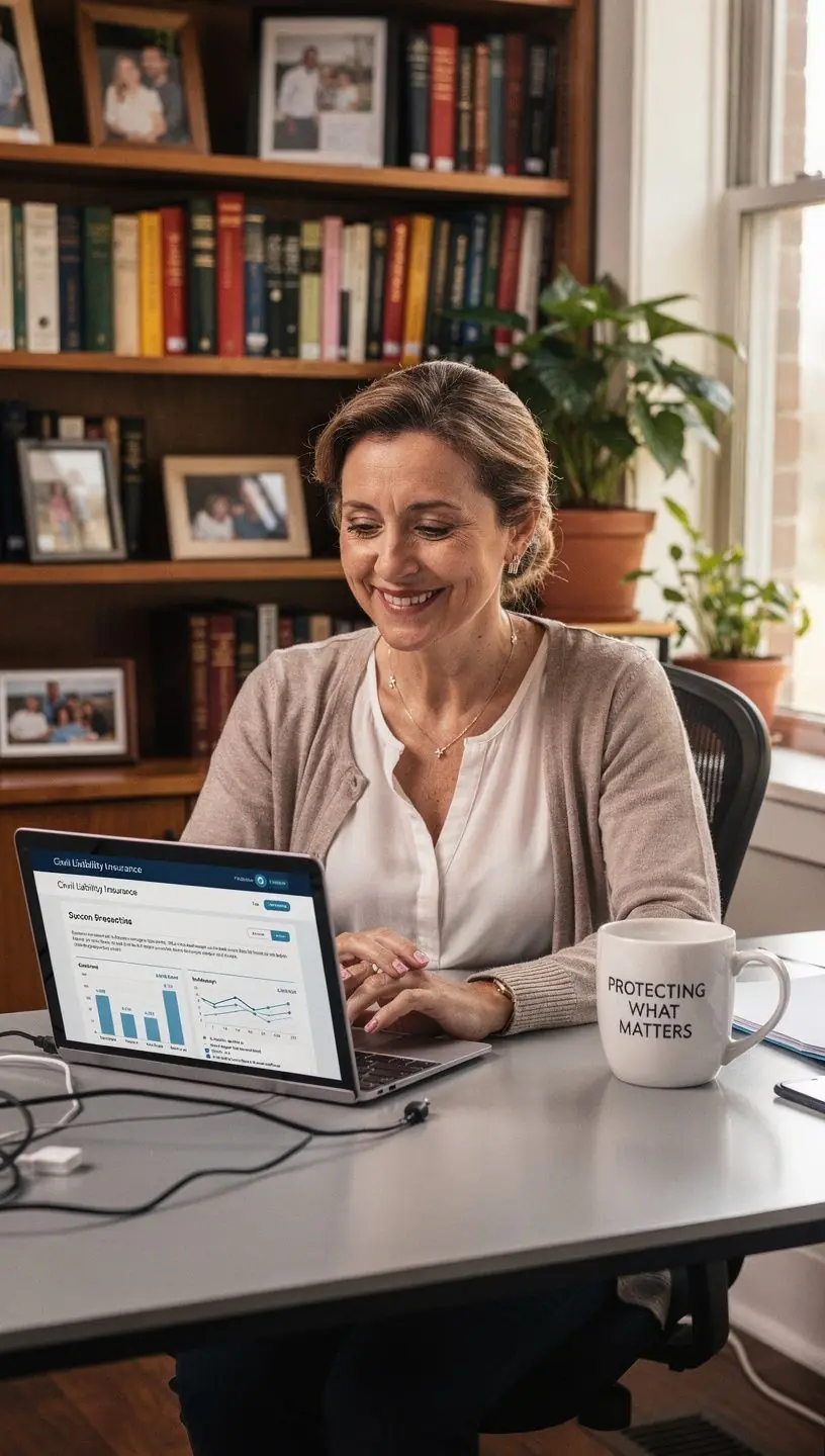 Zadowoleni klienci korzystający z przystępnych ofert ubezpieczeniowych online.