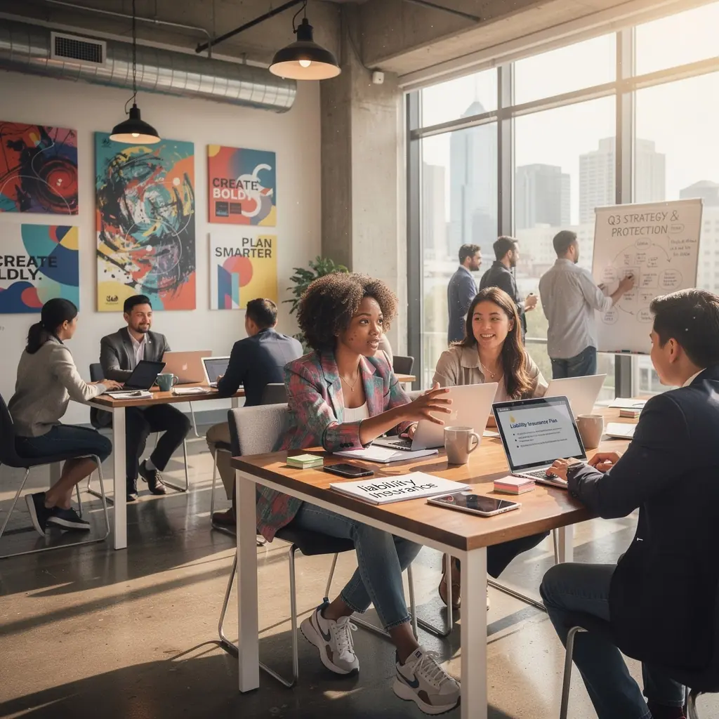 Porównanie różnych ofert ubezpieczenia odpowiedzialności cywilnej na ekranie.