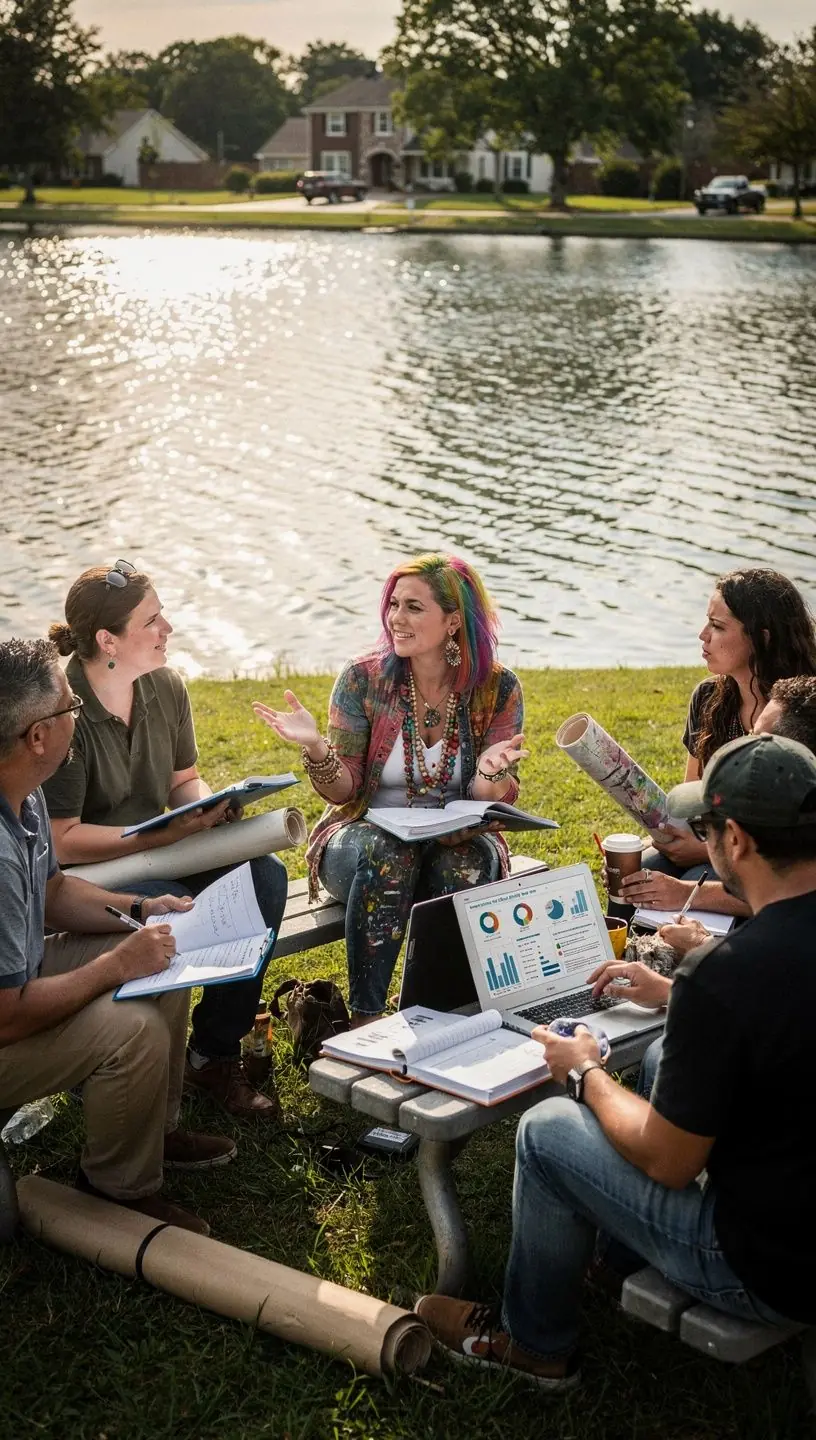 Osoba konsultująca się z agentem ubezpieczeniowym na temat polisy.